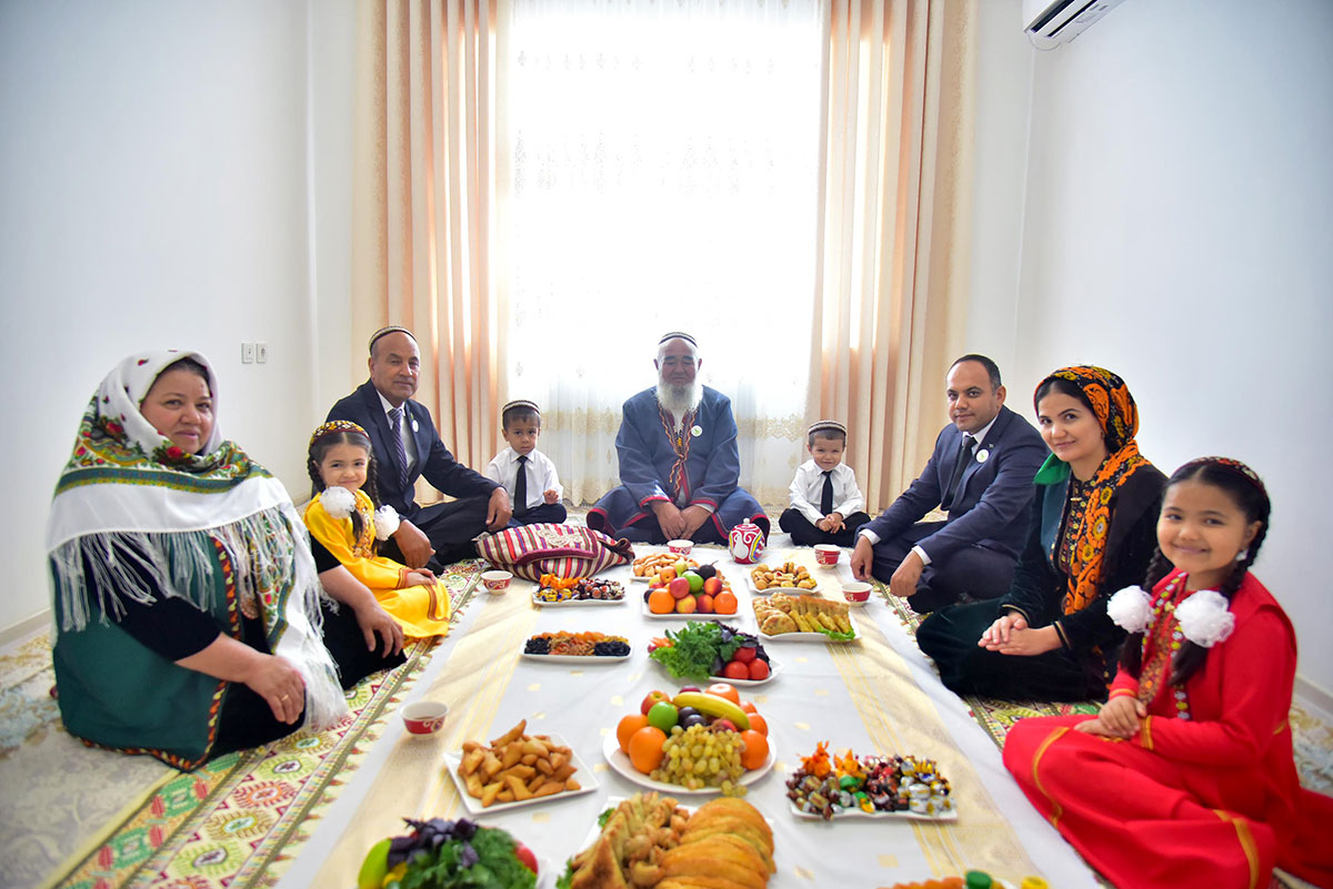 Täze ýaşaýyş jaýlarynyň açylyş dabarasy